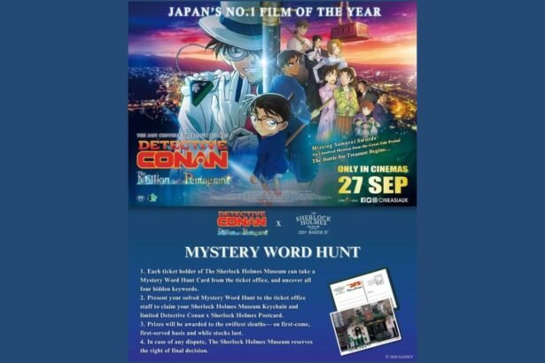 Sherlock Holmes Museum Celebrates Detective Conan Film